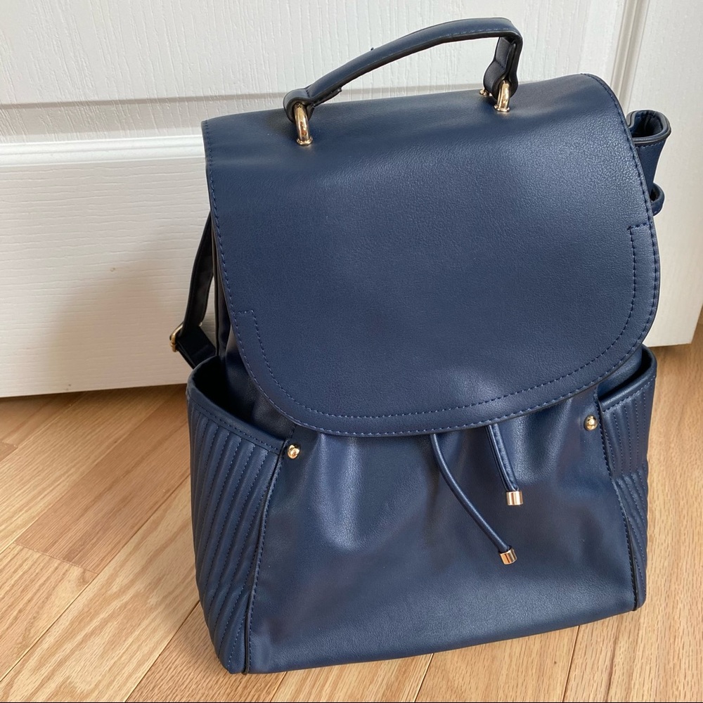 Kelly & Katie Navy Blue Backpack